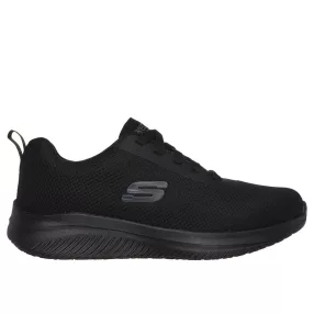 Skechers WORK 108176EC BLK női fűzős félcipő