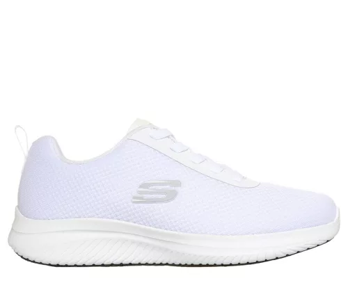Skechers WORK 108176EC WHT női fűzős félcipő