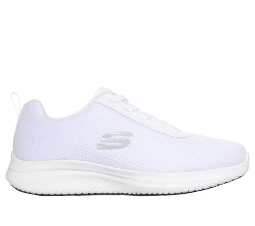 Skechers WORK 108176EC WHT női fűzős félcipő
