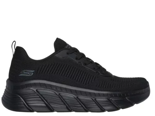 Skechers BOBS 117385 BBK sportos női félcipő