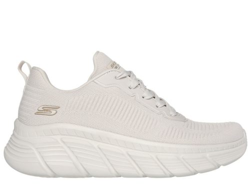 Skechers BOBS 117385 OFWT kényelmes fűzős női félcipő
