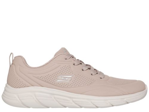 Skechers 117715 TAN kényelmes, divatos, fűzős női sneaker