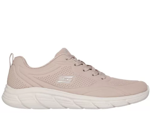 Skechers 117715 TAN kényelmes, divatos, fűzős női sneaker