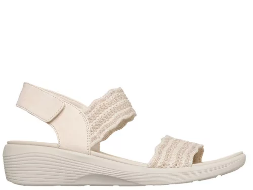 Skechers 119559 OFWT sportosan nőies emelt sarkú női tépőzáras szandál