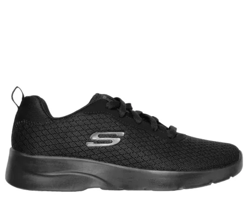 Skechers 12964 BBK könnyű női fűzős félcipő