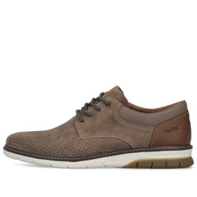   Rieker 14425 20 fűzős férfi félcipő perforált felsőrésszel