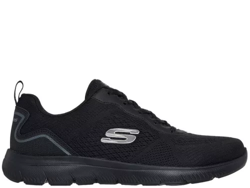 Skechers 150291 BBK divatos női fűzős sneaker