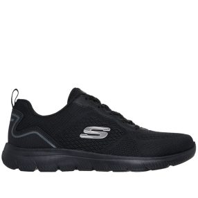 Skechers 150291 BBK divatos női fűzős sneaker