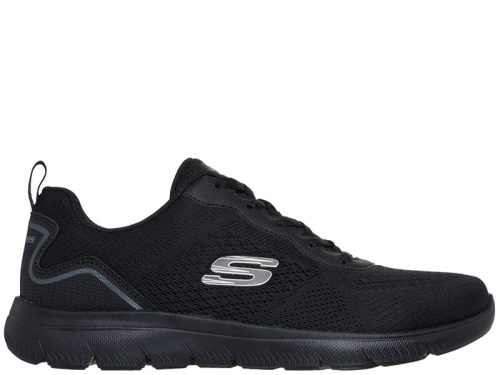 Skechers 150291 BBK divatos női fűzős sneaker