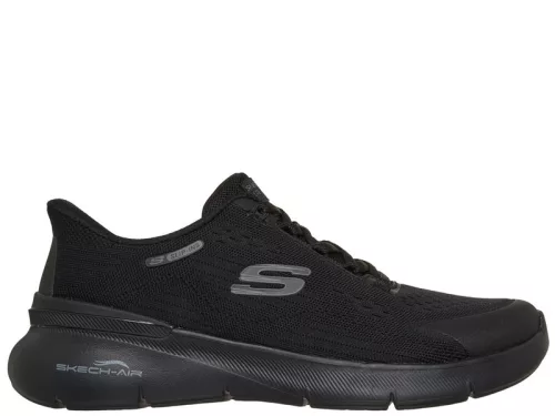 Skechers Slip-ins Skech-Air 150377 BBK női fűzőss divatos félcipő