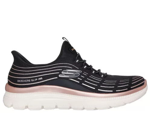 Skechers 150611 BKRG SLIP-INS bebújós női sneaker