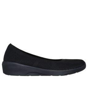   Skechers 158987 BBK könnyű, rugalmas, bebújós női félcipő