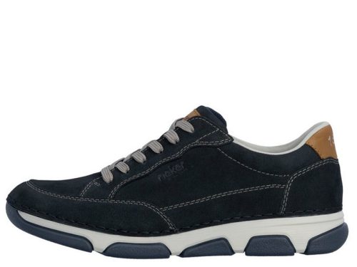 Rieker 15900 14 fűzős férfi bőr félcipő széles bőségben