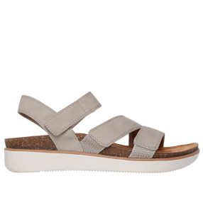   Skechers 163252 TPE kényelmes női tépőzáras komfort szandál anatómiai lábággyal