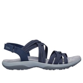   Skechers 163571 NVY sportos tépőzáras női szandál memóriahabos talpbetéttel