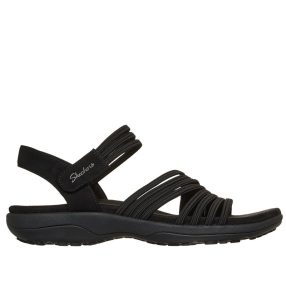   Skechers 163573 BBK kényelmes, könnyű tépőzáras női szandál