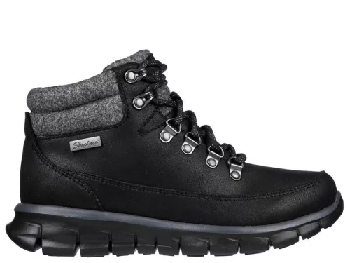 Skechers 167425 BLK vízlepergető női bakancs