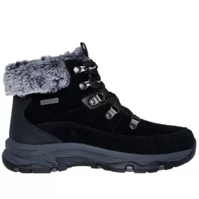 Skechers 167882 BLK vízlepergető női bokacsizma
