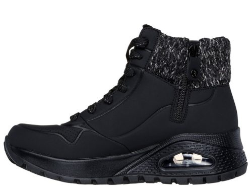 Skechers 167988 BLK divatos női bokacipő