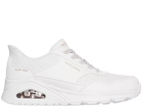 Skechers UNO Slip-ins® 177118 WHT bebújós női sneaker