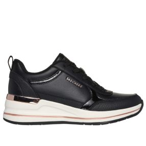 Skechers 177345 BLK divatos női félcipő