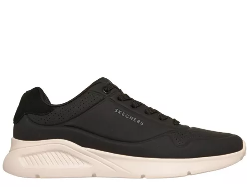 Skechers UNO 183121 BLK fűzős férfi félcipő