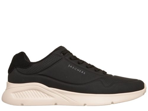 Skechers UNO 183121 BLK fűzős férfi félcipő
