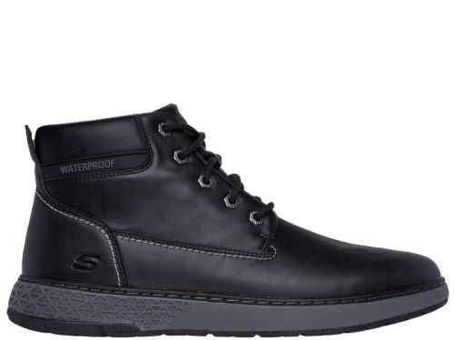 Skechers 205235 BLk vízlepergető férfi bokacipő