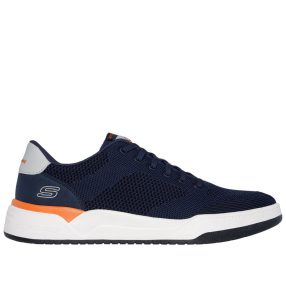   Skechers Relaxed Fit 210793 NVY divatos férfi bebujós férfi félcipő