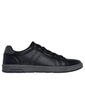 Skechers 210946 BLK divatos férfi félcipő
