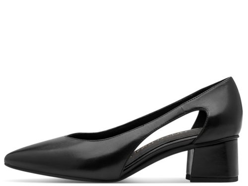 Marco Tozzi 22429 46001 elegáns női nyitott bőr magassarkú cipő