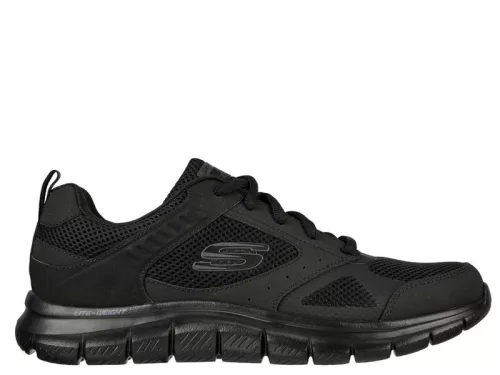Skechers 232398 BBK kényelmes, könnyű férfi fűzős sportcipő