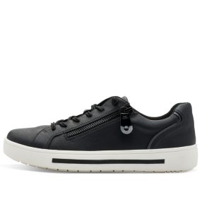 Jana 23660 42001 divatos női cipzáras félcipő