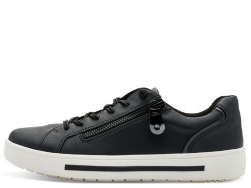 Jana 23660 42001 divatos női cipzáras félcipő