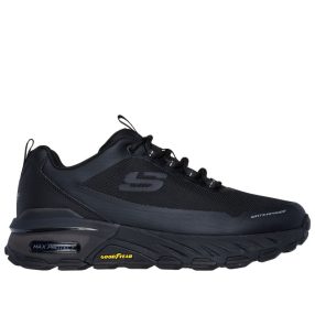   Skechers Max Protect 237304 BBK vízlepergető fűzős férfi túracipő