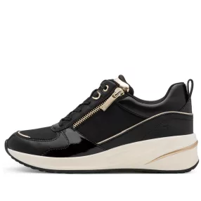 Tamaris 23754 45048 divatos női fűzős wedge félcipő