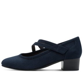   Jana 24363 42804 kényelmes tépőzáras női sarkas félcipő