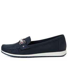   Marco Tozzi 24601 42893 divatos női láncos, bebújós loafer félcipő