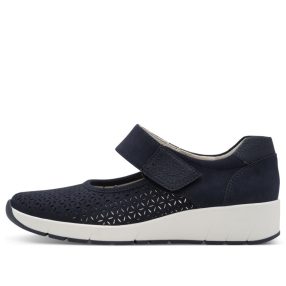   Jana 24664 4280E tépőzáras női lyukacsos, könnyű félcipő