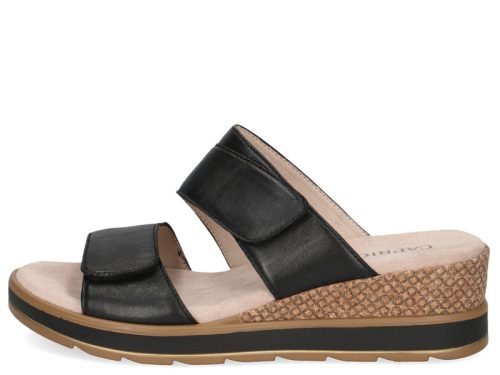 Caprice 27250 42040 csinos női telitalpú bőr papucs