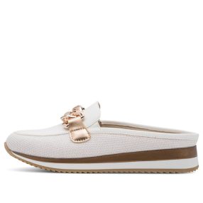 Jana 27360 46152 divatos női láncos elől zárt papucs