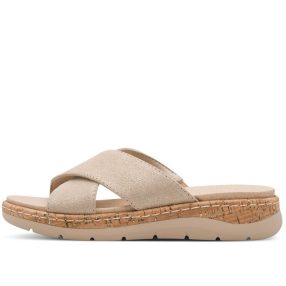 Jana 27701 46940 divatos keresztpántos női bőr papucs