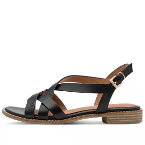 Marco Tozzi 28105 46001 divatos női csatos bőr szandál