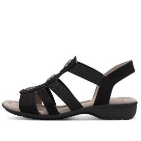   Jana 28165 42001 komfort női bebújós szandál gumis pántokkal