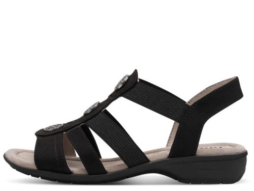 Jana 28165 42001 komfort női bebújós szandál gumis pántokkal