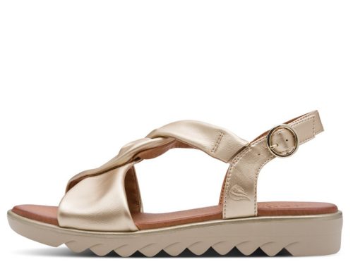 Jana 28276 46940 női csatos szandál különleges csavart pánttal