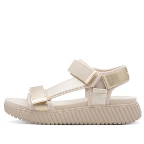   Marco Tozzi 28536 46943 divatos női tépőzáras platform szandál