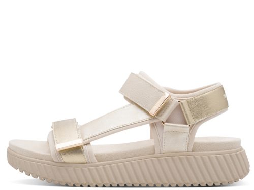 Marco Tozzi 28536 46943 divatos női tépőzáras platform szandál