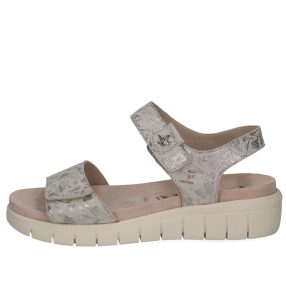   Caprice 28701 42155 kényelmes női tépőzáras bőr szandál kivehető talpbetéttel