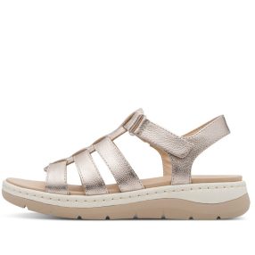 Jana 28710 46954 divatos női tépőzáras bőr szandál